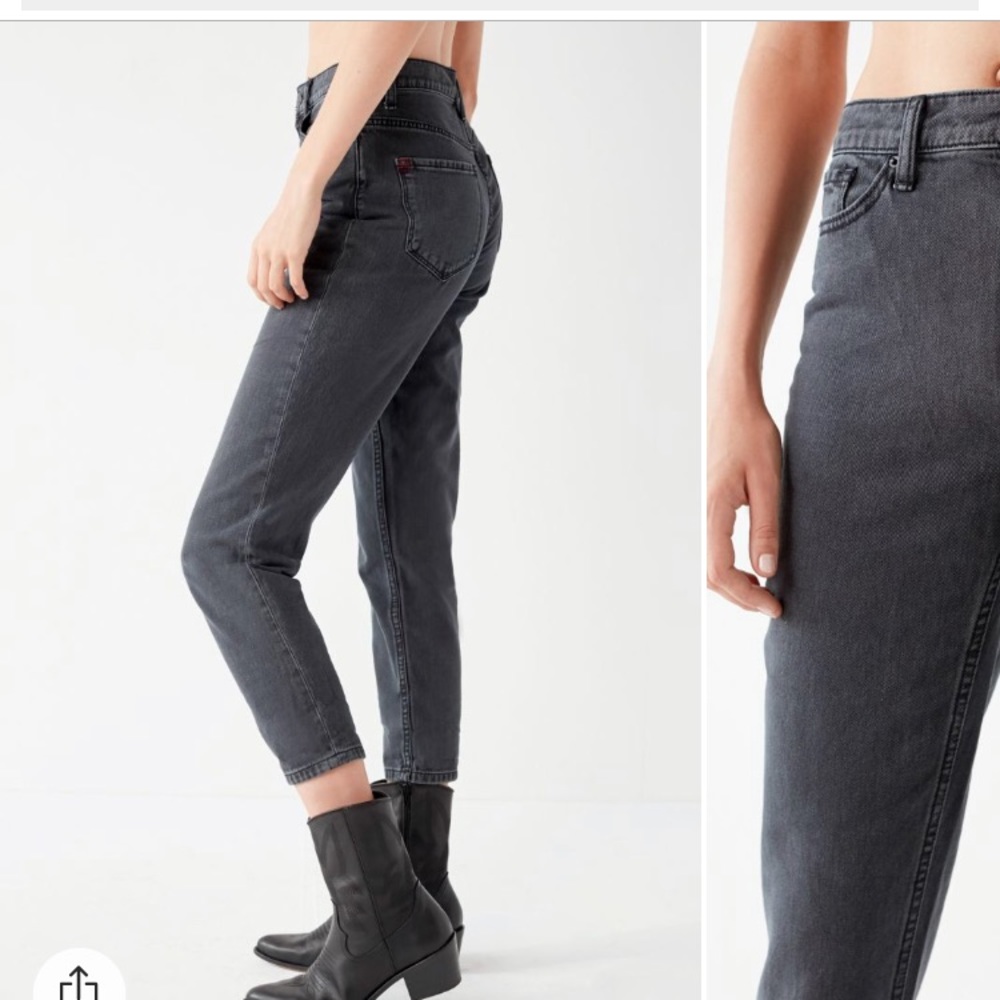 Urban outfitters black mom jeans
